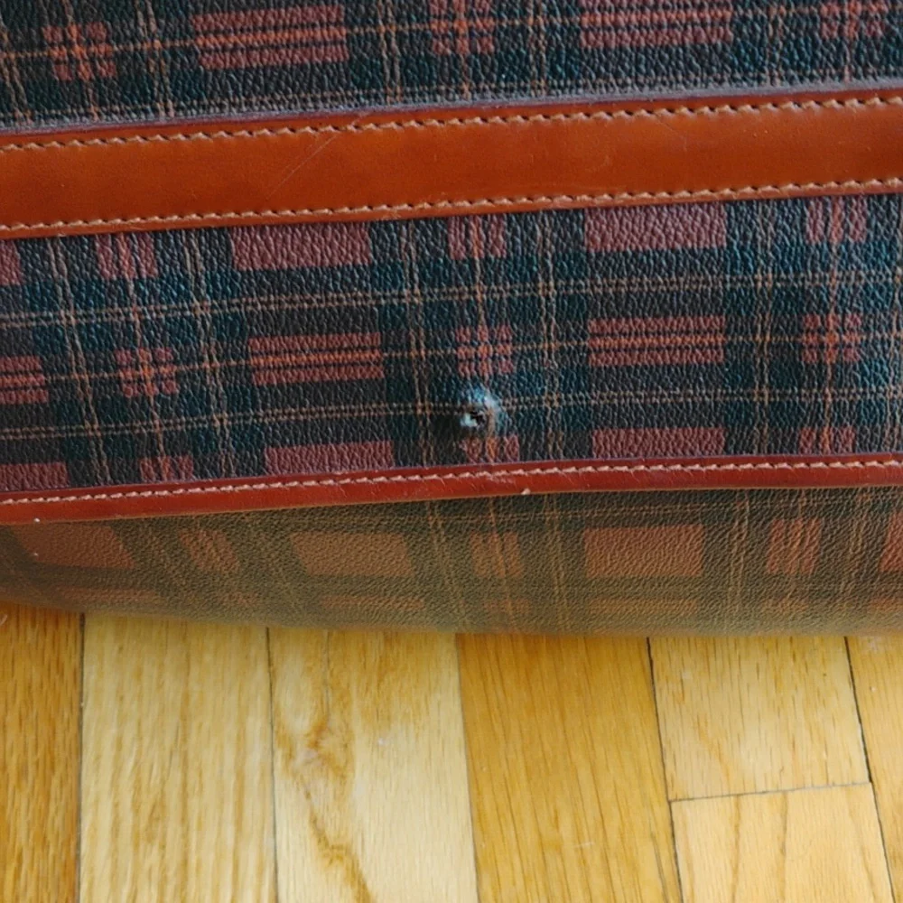 Polo Ralph Lauren Tartan Plaid Satchel.